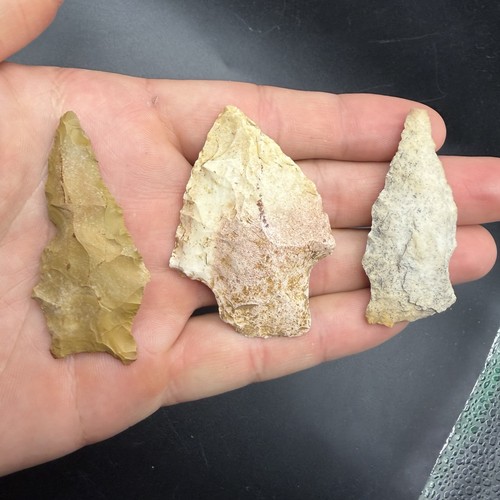 Indian arrowhead artifacts - 3,